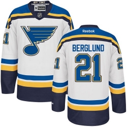 Berglund St. Louis Blues Reebok Authentic 3rd Arch Hockey Jersey MiC Blue 56